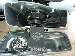 Harley saddlebag 10 MID-MOUNT speaker rings & install kit 2014-2020 SPL BAGGER