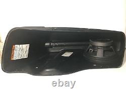 Harley saddlebag 8 rear speaker rings & install kit 1994-2013 SPL BAGGER AUDIO