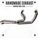 High-Performance 2-Into-1 Exhaust for Harley Davidson Bagger (1996-2016)