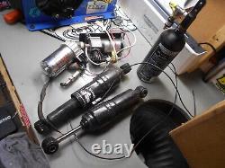 Jc baggers air ride system 99-newer harley davidson bagger models SHOCKS
