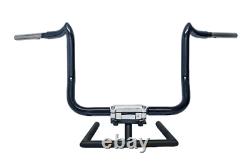 KST Kustoms Satin Black 10 PreWired Mayhem Bagger Handlebars For 14-23 Harley