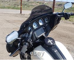 KST Kustoms Satin Black 10 PreWired Mayhem Bagger Handlebars For 14-23 Harley