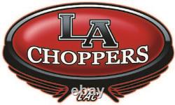 LA Choppers Black 10 Twin Peaks Bagger Ape Hanger Handlebars Harley FLHX FLHT