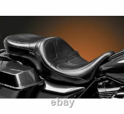 LePera Maverick Two-Up One Piece Motorcycle Seat Harley Touring Bagger 2008-2020