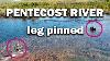 Leg Pinned Pentecost River On Harley Davidson Bagger Ep 11