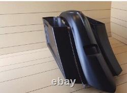 Long Sweep Extended Saddlebags And Fender For Harley Davidson Touring 2009-2013