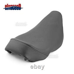 Low Profile Single Driver Solo Seat PU Leather For Harley Touring 08-21 Bagger