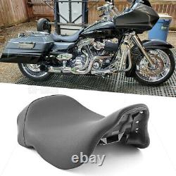 Lower Rider Driver Solo Seat For Harley Touring Glide Bagger Dresser 2008-2022