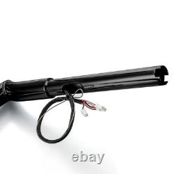 MOFUN 12 Black Steel Bagger Pre-wired Handlebar For Harley Touring Road Glide