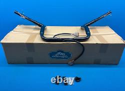 MoKitDora 10 Rise Monkey Bagger Meathook Handlebars For 96-06 Harley-Davidson