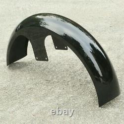 Motorcycle 26 Front Fender Fit For Harley Custom Bagger Touring Street Glide