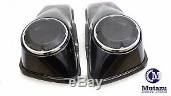 Mutazu 6.5 Slope Speaker Lids for 2014-up Harley Touring Bagger/ covers