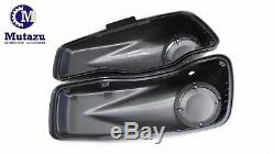 Mutazu 6.5 Slope Speaker Lids for 2014-up Harley Touring Bagger/ covers