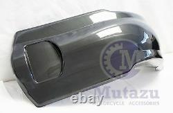 Mutazu Black Pearl Extended Stretched Fender Overlay fits Harley Touring Bagger