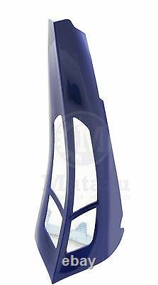 Mutazu Cobalt Blue Chin Spoiler Scoop For Harley Touring Bagger FLH FLT 00-13