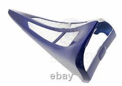 Mutazu Cobalt Blue Chin Spoiler Scoop For Harley Touring Bagger FLH FLT 00-13