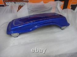 NOS Harley Davidson BAGGER NOS Genuine OEM 90606-07 BLUE LEFT Saddlebag LID NOS