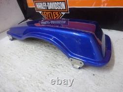 NOS Harley Davidson BAGGER NOS Genuine OEM 90606-07 BLUE LEFT Saddlebag LID NOS