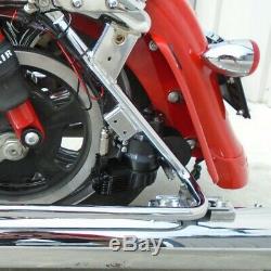 New Dirtyworks Dirty Air Fast-Up Rear Bagger Complete Air Ride Kit Harley FLH