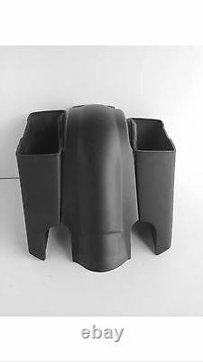 New Harley Davidson 6 Strerched Saddlebags & Rear Fender For Touring Flh Bagger