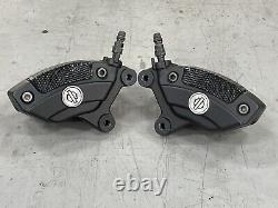 OEM Harley Touring Brembo Front Brake Calipers Dual Disc Black 2008-Newer Bagger