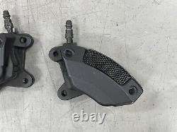 OEM Harley Touring Brembo Front Brake Calipers Dual Disc Black 2008-Newer Bagger