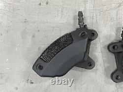 OEM Harley Touring Brembo Front Brake Calipers Dual Disc Black 2008-Newer Bagger