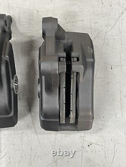 OEM Harley Touring Brembo Front Brake Calipers Dual Disc Black 2008-Newer Bagger