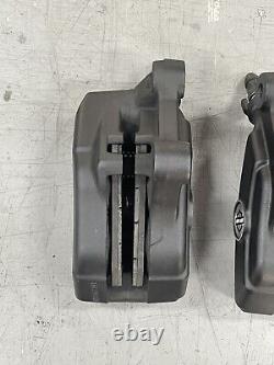 OEM Harley Touring Brembo Front Brake Calipers Dual Disc Black 2008-Newer Bagger