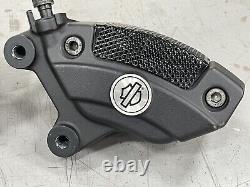 OEM Harley Touring Brembo Front Brake Calipers Dual Disc Black 2008-Newer Bagger