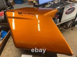 OEM Stretched Saddlebag bottoms CVO Harley 2014^ FLHX Street Road Glide Bagger