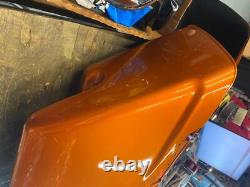 OEM Stretched Saddlebag bottoms CVO Harley 2014^ FLHX Street Road Glide Bagger