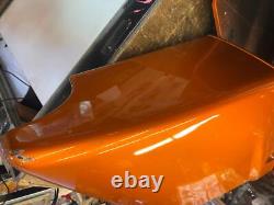 OEM Stretched Saddlebag bottoms CVO Harley 2014^ FLHX Street Road Glide Bagger