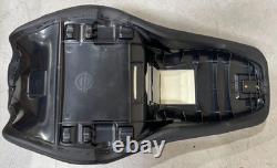 OS&D Advanblack SIK Baggers Blue Stitching Seat for'09-'23 Harley Touring