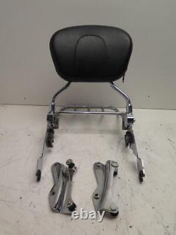 Oem Harley-Davidson Backrest and Luggage Rack for 2009 Bagger Touring Models