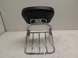 Oem Harley-Davidson Backrest and Luggage Rack for 2009 Bagger Touring Models