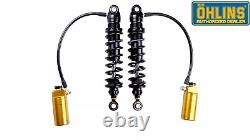 Ohlins HD779 13 Shocks Black Harley-Davidson 2014-2024 Touring Bagger 150-500lb