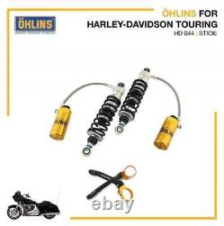 Ohlins HD 044 Shocks Harley-Davidson Touring 2014-2024 Touring Bagger