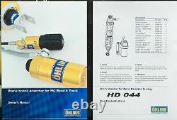 Ohlins Shocks Harley Davidson Electra Glide 2014-22 FLH/FLT Bagger Chassis HD044