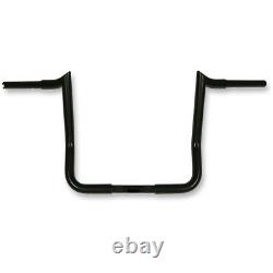 Paul Yaffe Black 12 Monkey Bagger Bars Handlebars for 1986-2018 Harley Touring