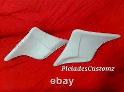 PleiadesCustomz HARLEY DAVIDSON Bagger streched extended side covers 4 inch