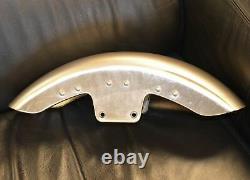 Raw Steel Shorty Chopped Front Fender Harley Softail Slim Harley Touring Bagger
