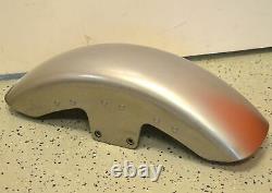 Raw Steel Shorty Chopped Front Fender Harley Softail Slim Harley Touring Bagger