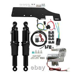 Rear Air Ride Suspension Kit Fit For Harley Road King Glide Bagger 1994-2022 20