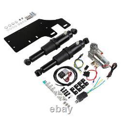 Rear Air Ride Suspension Kit Fit For Harley Touring Road King Glide Bagger 94-22
