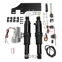 Rear Air Ride Suspension Kit For Harley Touring Road King Glide Baggers 94-23 US