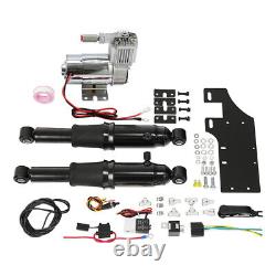 Rear Air Ride Suspension Kit For Harley Touring Road King Glide Baggers 94-23 US