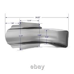Rear Stretched Fender For Harley 4 5 Extended saddlebag Touring Bagger 09-13