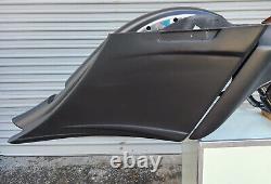 Road Glide extended 7 stretched saddlebags fender kit for harley davidson 14-21