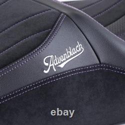 SIK Baggers Purple Stitching Seat For Harley Touring 2009-2023 by Advanblack
